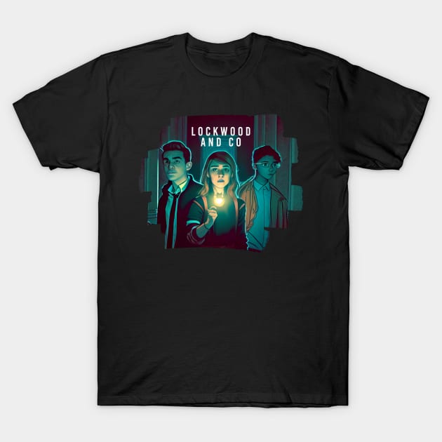 lockwood and co netflix T-Shirt by Pixy Official